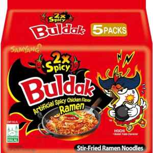 NOUILLE BULDAK 2X SPICY 8x5x140G