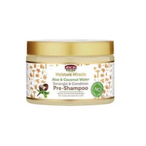 AFRICAN PRIDE MOISTURE MIRACLE PRE-SHAMPOO 12oz