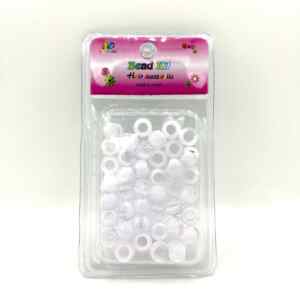 ACCESSOIRE PERLE BEAD KIT TRANSPARENT BLANC