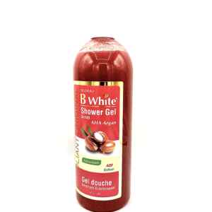 B WHITE GEL DOUCHE AHA ARGAN 970mL SANA