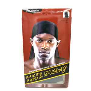 ACCESSOIRE DURAG SATIN NOIR NS 288 x12 SANA