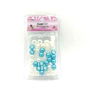 ACCESSOIRE PERLE BEAD KIT BLANC + BLEU