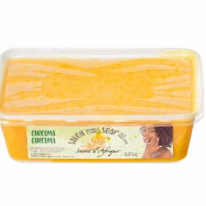 SECRET D'AFRIQUE SAVON BARQUETTE CURCUMA 685g