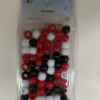 ACCESSOIRE PERLE BLANC/NOIR/ROUGE (R7)