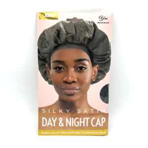 ACCESSOIRE SLEEP CAP SATIN DAY & NIGHT #B2244