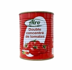 SAUCE TOMATE DOUBLE CONCENTRE ALRO 800g (x6)