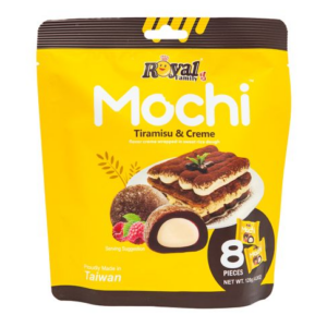 MOCHI TIRAMISU & CREME ROYAL FAMILY 120g (x12)