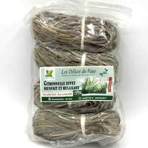 LES DELICES DU FASO CITRONNELLE 120g (x10)