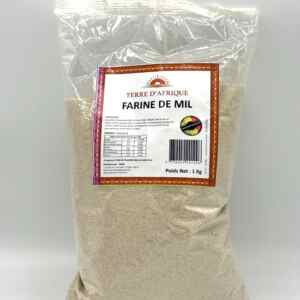 FARINE DE MIL 1Kg TERRE D'AFRIQUE (x12)