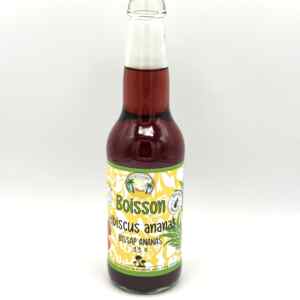 JUS DE ANANAS ET BISSAP EN VERRE 33cL (x12)