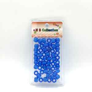 ACCESSOIRE PERLE N-503 BLEU FONCE TRANSPARENT