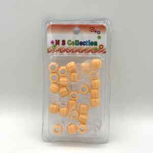 ACCESSOIRE PERLE NS 52 ORANGE CLAIR + TRANSPARENT