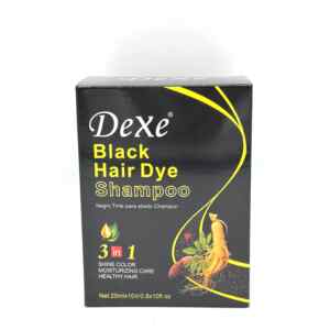 DEXE SHAMPOOING 3 EN 1 SACHET COLORANT NOIR 25mL (PAR 10)