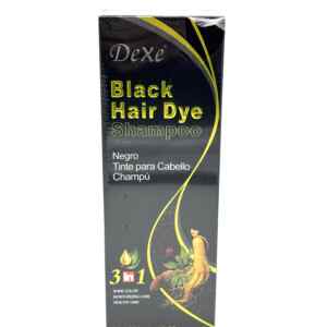DEXE SHAMPOOING 3 EN 1 COLORANT NOIR 500mL