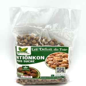 LES DELICES DU FASO NTIONKON POIS SUCRE 250g (x10)