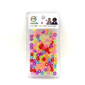 ACCESSOIRE PERLE BEAD KIT MULTICOULEUR TRANSPARENT