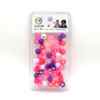 ACCESSOIRE PERLE BEAD KIT VIOLET + ROSE + BLANC + TRANSPARENT