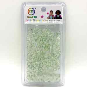 ACCESSOIRE PERLE BEAD KIT TRANSPARENT POINTS VERT