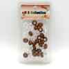 ACCESSOIRE PERLE NO 111 DIAMANT MARRON+ TRANSPARENT