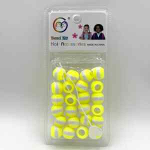 ACCESSOIRE PERLE BEAD KIT MELON JAUNE FLUO