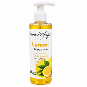SECRET D'AFRIQUE GLYCERINE CITRON (LEMON) 310g