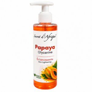 SECRET D'AFRIQUE GLYCERINE PAPAYE (PAPAYA) 310g